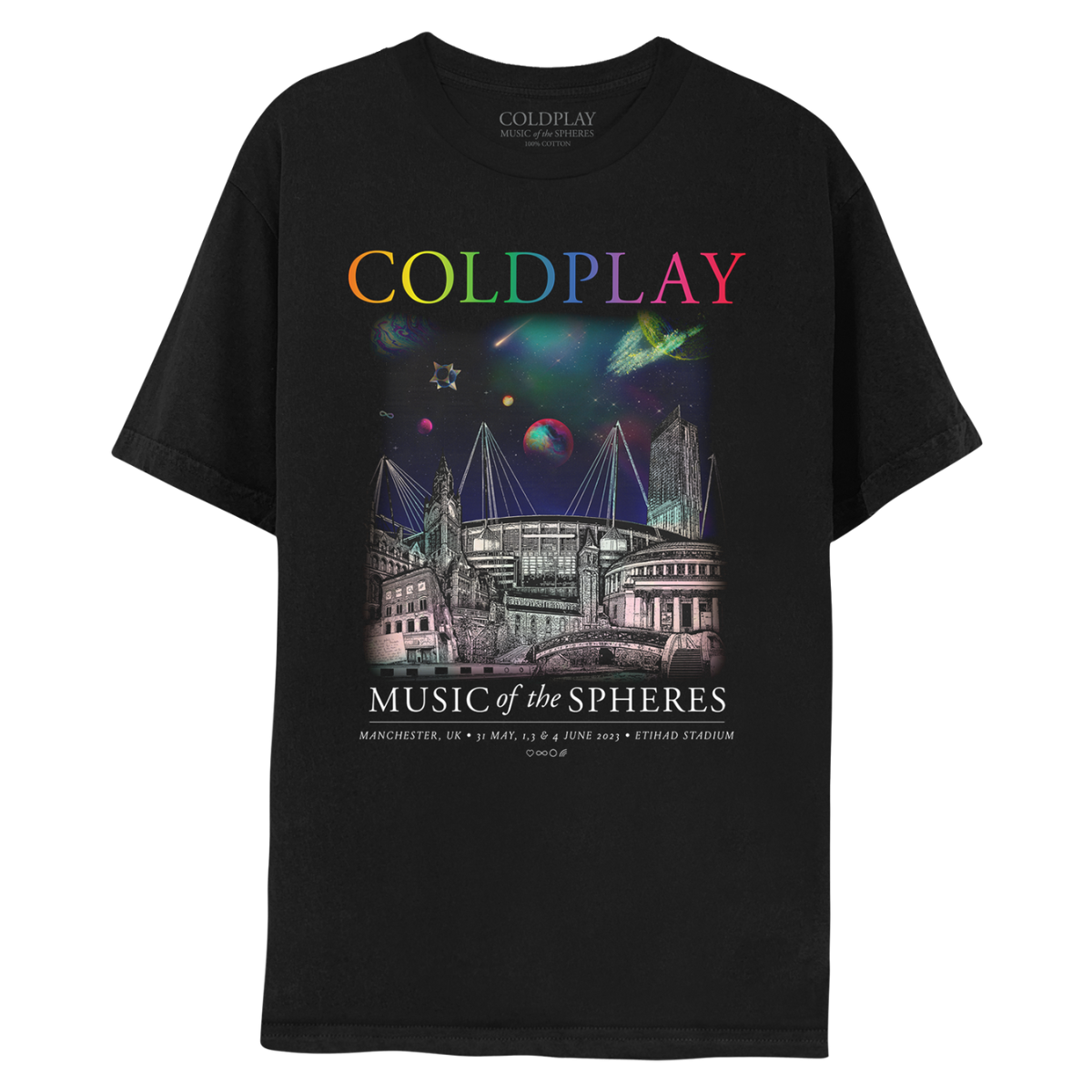 COIMBRA MAY 17 MUSIC OF THE SPHERES TOUR TEE - Limited Edition
