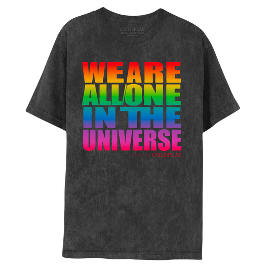 We Are All/One In The Universe Music Of The Spheres World Tour 2024 Tee