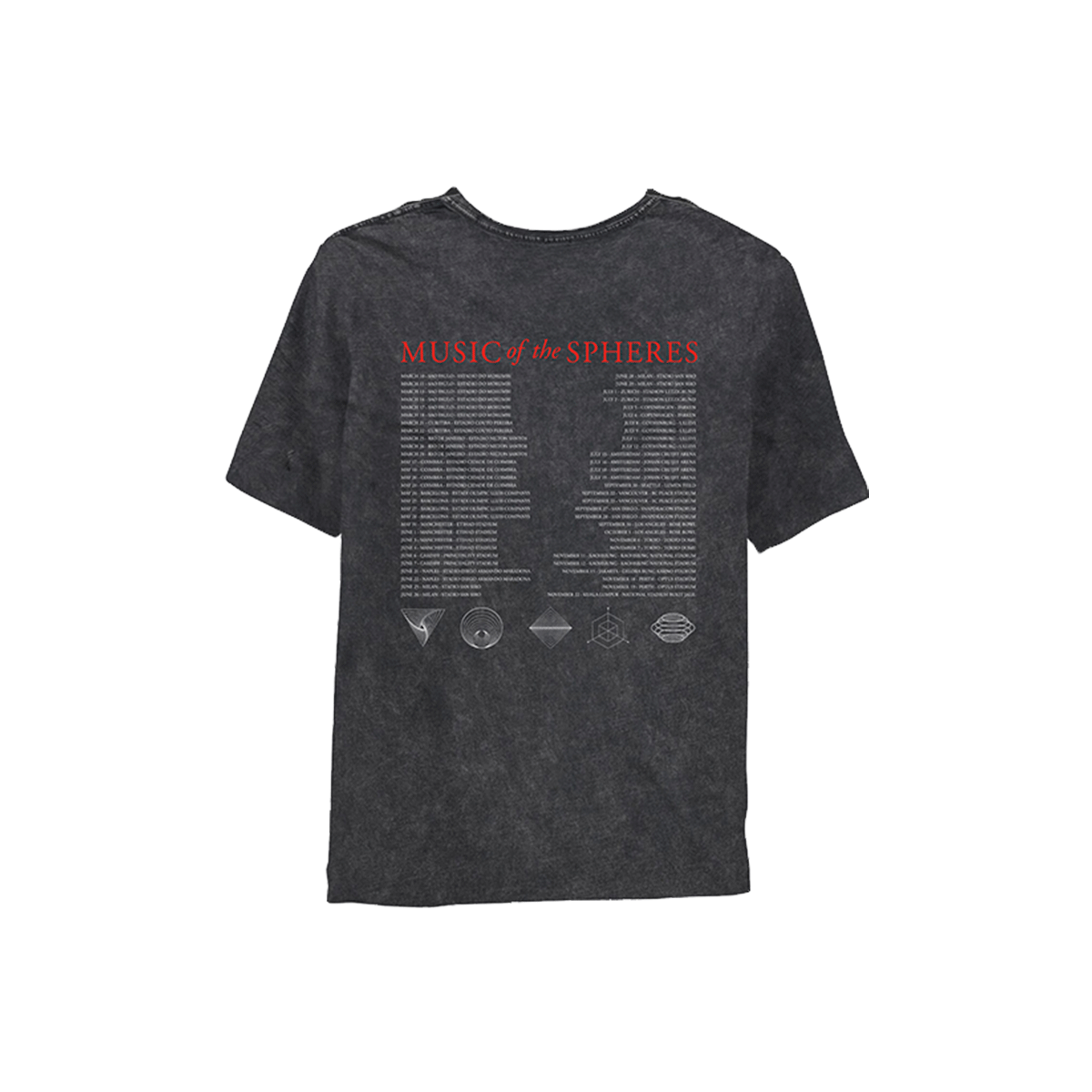 Alien Radio Music Of The Spheres World Tour 2023 Kids Tee 2023